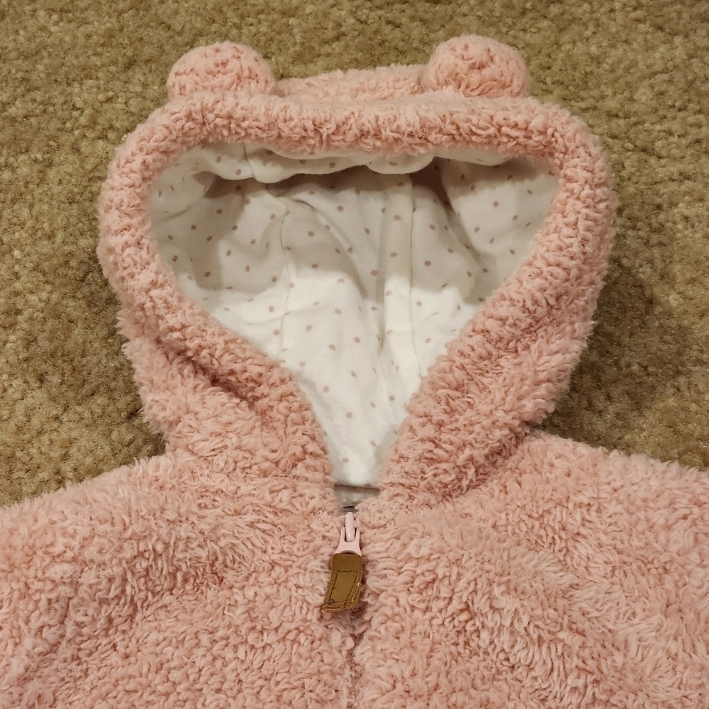 𝅺LOT of 2 Baby Girl's Jackets, 6 and 12 months - Picture 3 of 12